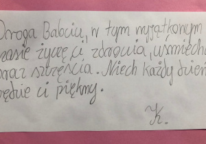 Dzień Babci i Dziadka