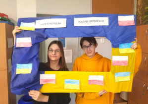 Szkolny tydzień przyjaźni polsko-ukraińskiej.